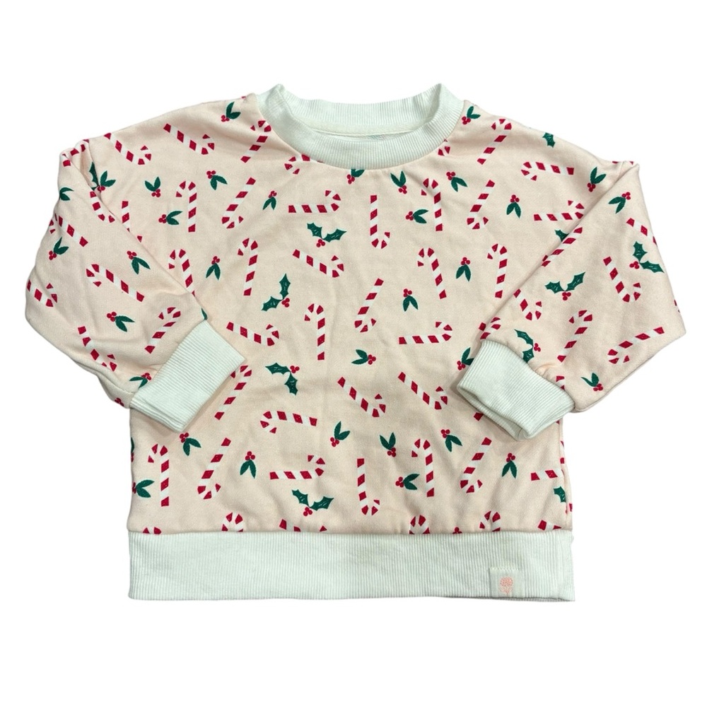 SweetHoney Candy Cane French Terry Sweatshirt